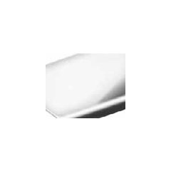 Profil d´insertion paroi de douche INOX brillant 12,5x13x1500mm avec base