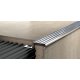 Treppenkante TREP E/R10 Edelstahl V2A Naturglanz 25x30x2500mm