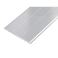 eloxiert Silber matt